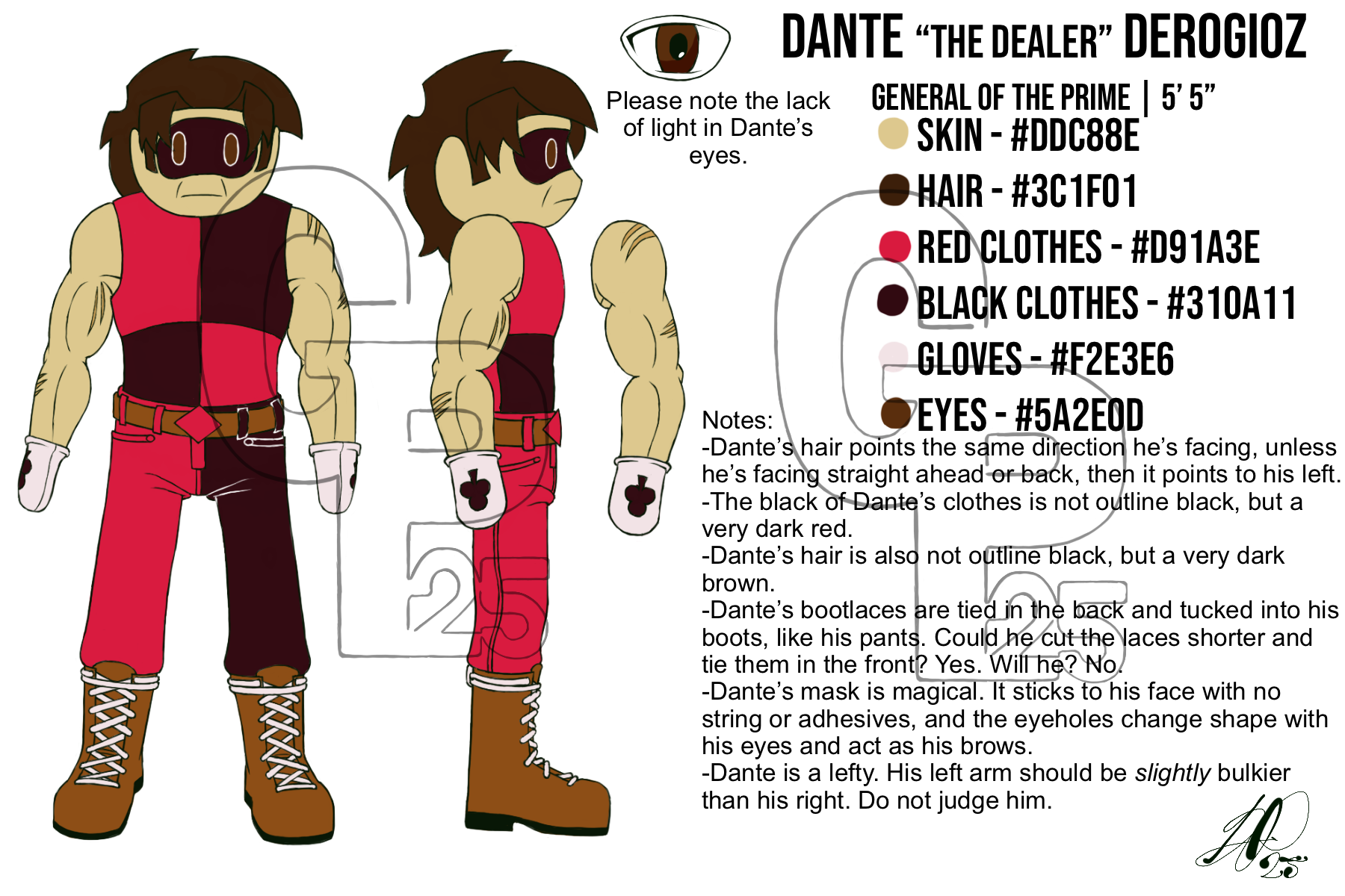 Dante Reference Art