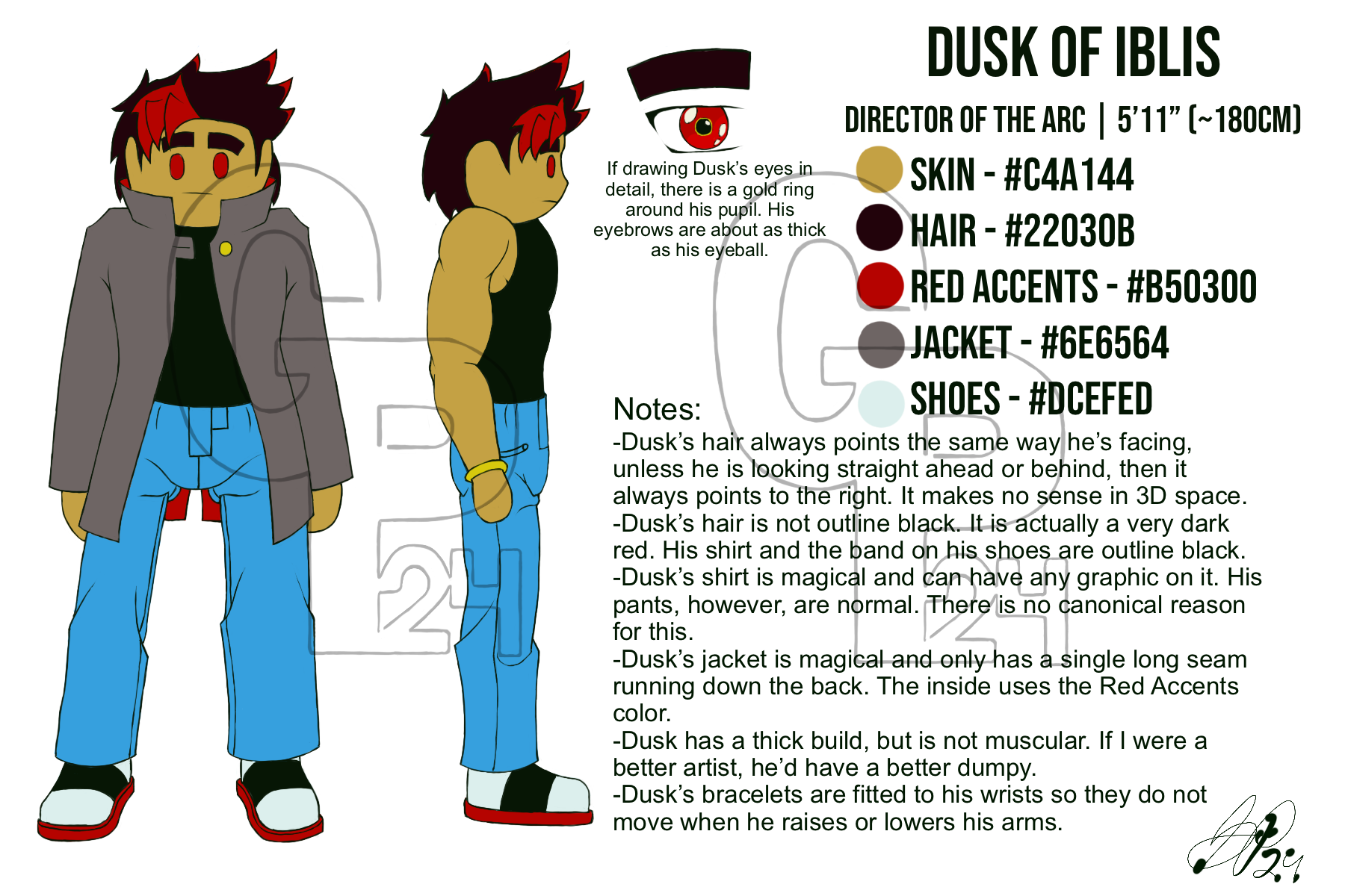 Dusk of Iblis Reference Page